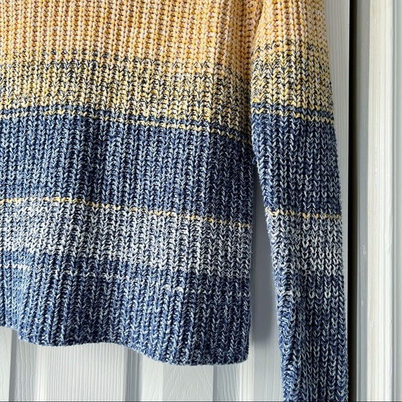 Tribal Chunky Knit Crew Neck Multicolour Sweater Size Small - Picture 8 of 9